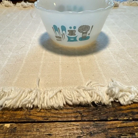 1 Fire King Blue Haven custard dish - Picture 2 of 4